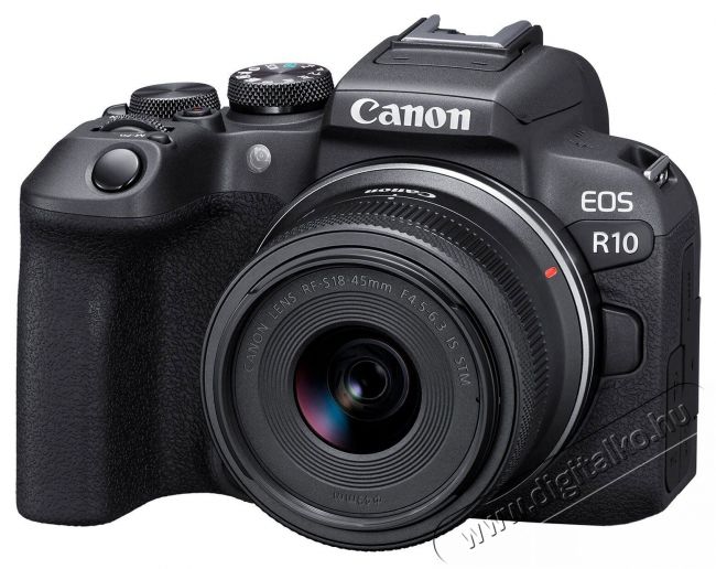 CANON EOS R10 + RF-S 18-45mm IS STM (5331C010) F&eacute;nyk&eacute;pezőg&eacute;p / kamera - DSLR t&uuml;k&ouml;rreflexes f&eacute;nyk&eacute;pezőg&eacute;p - 500789