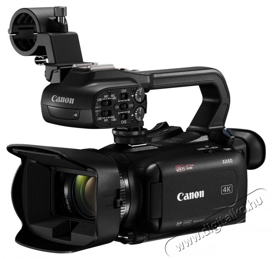 CANON XA60 F&eacute;nyk&eacute;pezőg&eacute;p / kamera - Mem&oacute;riak&aacute;rty&aacute;s videokamera - Kompakt - 519935