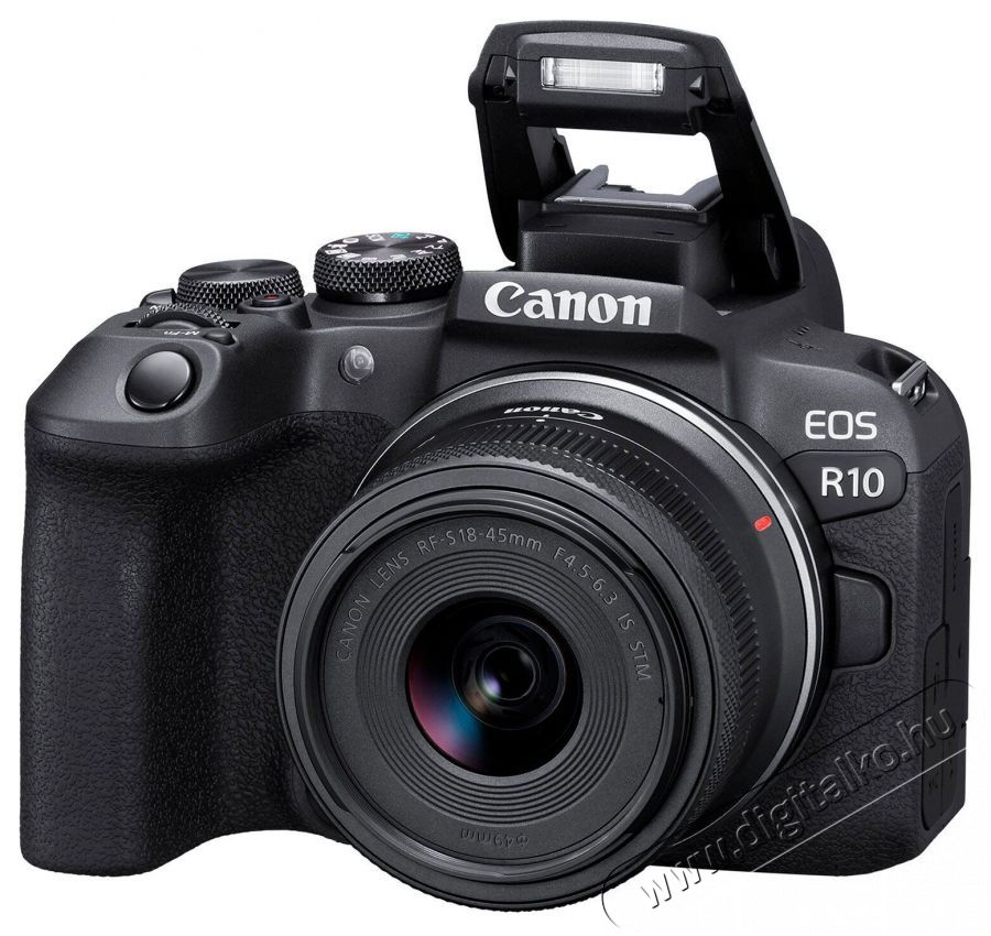 CANON EOS R10 v&aacute;z F&eacute;nyk&eacute;pezőg&eacute;p / kamera - MILC cser&eacute;lhető objekt&iacute;ves kompakt f&eacute;nyk&eacute;pezőg&eacute;p - 520006