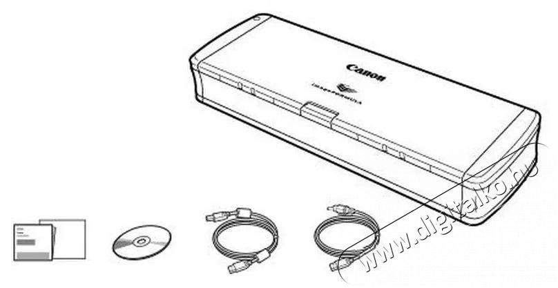 CANON imageFORMULA P-215 II Szkenner Iroda &eacute;s sz&aacute;m&iacute;t&aacute;stechnika - Digitaliz&aacute;l&oacute; eszk&ouml;z - Szkenner - 530548