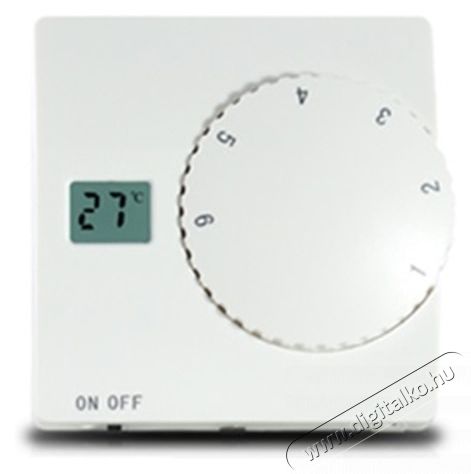 C&F Technics padl&oacute;burkolat al&aacute; telep&iacute;thető fűt&eacute;scső, (17W) 500W + Anal&oacute;g padl&oacute;&eacute;rz&eacute;kelős termoszt&aacute;t MTH 811, 29.4 m H&aacute;ztart&aacute;s / Otthon / K&uuml;lt&eacute;r - Fűt&eacute;s - Hősug&aacute;rz&oacute; / fűtőtest - 536296