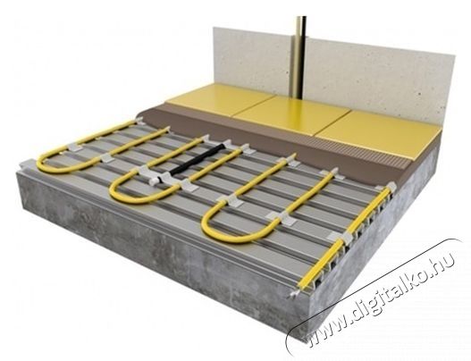 C&F Technics padl&oacute;burkolat al&aacute; telep&iacute;thető fűt&eacute;scső, (17W) 500W + Anal&oacute;g padl&oacute;&eacute;rz&eacute;kelős termoszt&aacute;t MTH 811, 29.4 m H&aacute;ztart&aacute;s / Otthon / K&uuml;lt&eacute;r - Fűt&eacute;s - Hősug&aacute;rz&oacute; / fűtőtest - 536296