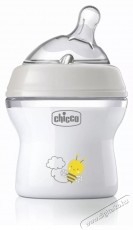 Chicco Natural Feeling PP cumis&uuml;veg szilikon cumival, 150 ml, Uniszex, 0 h&oacute;nap+, 0% BPA Sz&eacute;ps&eacute;g&aacute;pol&aacute;s / Eg&eacute;szs&eacute;g - Baba mama term&eacute;k - Cumis&uuml;veg / cumi / etet&eacute;s kieg&eacute;sz&iacute;tő - 533165