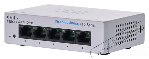Cisco CBS110-5T-D 5x GbE LAN port nem menedzselhető switch Iroda &eacute;s sz&aacute;m&iacute;t&aacute;stechnika - H&aacute;l&oacute;zat - Switch - 444710