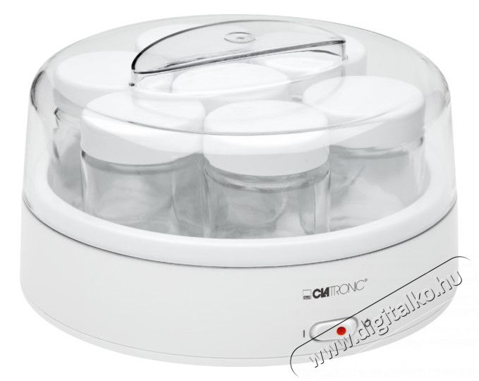 Clatronic JM3344 joghurt k&eacute;sz&iacute;tő Konyhai term&eacute;kek - Konyhai kisg&eacute;p (s&uuml;t&eacute;s / főz&eacute;s / hűt&eacute;s / &eacute;telk&eacute;sz&iacute;t&eacute;s) - Konyhai k&uuml;l&ouml;nlegess&eacute;g - 322208