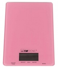 Clatronic KW 3626 Üveg konyhaimérleg - rózsaszín - Konyhai termékek - Konyhai mérleg - 359630