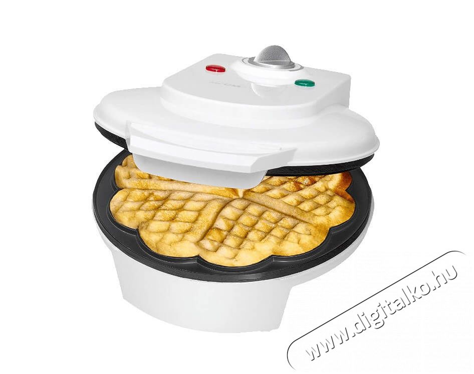 Clatronic WA 3491 gofris&uuml;tő - feh&eacute;r Konyhai term&eacute;kek - Konyhai kisg&eacute;p (s&uuml;t&eacute;s / főz&eacute;s / hűt&eacute;s / &eacute;telk&eacute;sz&iacute;t&eacute;s) - Melegszendvics / gofri s&uuml;tő - 347944