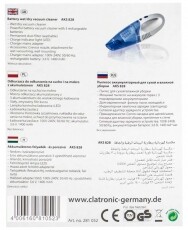 Clatronic AKS 828 Morzsaporsz&iacute;v&oacute; H&aacute;ztart&aacute;s / Otthon / K&uuml;lt&eacute;r - Porsz&iacute;v&oacute; / takar&iacute;t&oacute;g&eacute;p - Morzsaporsz&iacute;v&oacute; - 360519