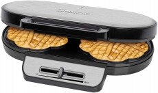 Clatronic WA 3745 gofri sütő - fekete inox Konyhai termékek - Konyhai kisgép (sütés / főzés / hűtés / ételkészítés) - Melegszendvics / gofri sütő - 361909