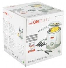 Clatronic FFR 2916 olajs&uuml;tő/fondue k&eacute;sz&iacute;tő Konyhai term&eacute;kek - Konyhai kisg&eacute;p (s&uuml;t&eacute;s / főz&eacute;s / hűt&eacute;s / &eacute;telk&eacute;sz&iacute;t&eacute;s) - Konyhai k&uuml;l&ouml;nlegess&eacute;g - 347880