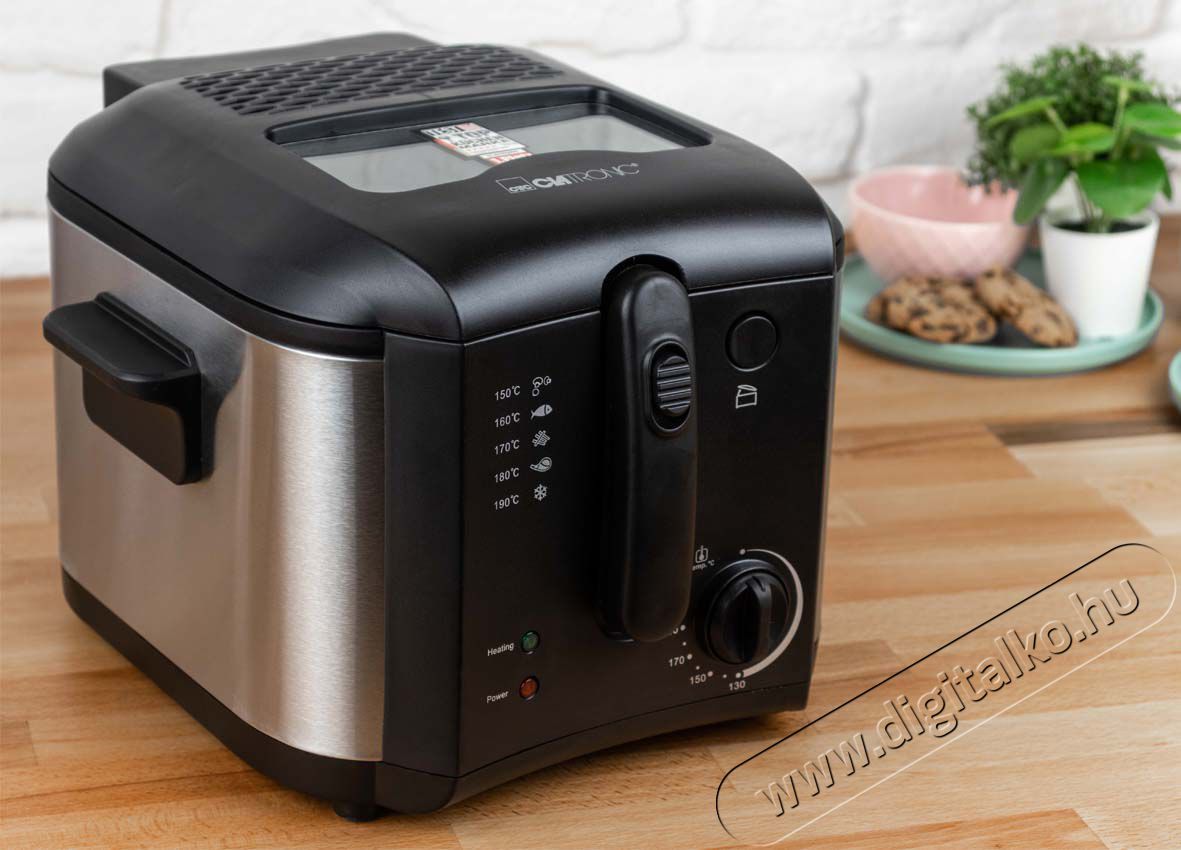 Clatronic FR 3649 Olajs&uuml;tő Konyhai term&eacute;kek - Konyhai kisg&eacute;p (s&uuml;t&eacute;s / főz&eacute;s / hűt&eacute;s / &eacute;telk&eacute;sz&iacute;t&eacute;s) - Olajs&uuml;tő - 360539