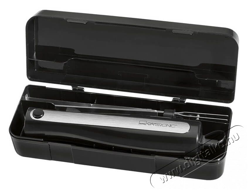 Clatronic EM 3702 Elektromos k&eacute;s - fekete-inox Konyhai term&eacute;kek - Konyhai kisg&eacute;p (elők&eacute;sz&iacute;t&eacute;s / feldolgoz&aacute;s) - Elektromos k&eacute;s - 360535