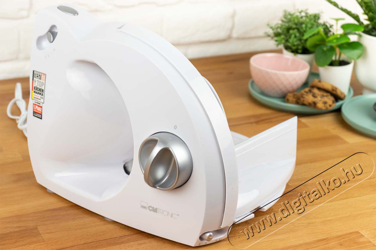 Clatronic AS2958 szeletelő Konyhai term&eacute;kek - Konyhai kisg&eacute;p (elők&eacute;sz&iacute;t&eacute;s / feldolgoz&aacute;s) - Szeletelő / reszelő g&eacute;p - 322145