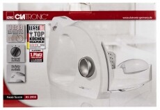 Clatronic AS2958 szeletelő Konyhai term&eacute;kek - Konyhai kisg&eacute;p (elők&eacute;sz&iacute;t&eacute;s / feldolgoz&aacute;s) - Szeletelő / reszelő g&eacute;p - 322145