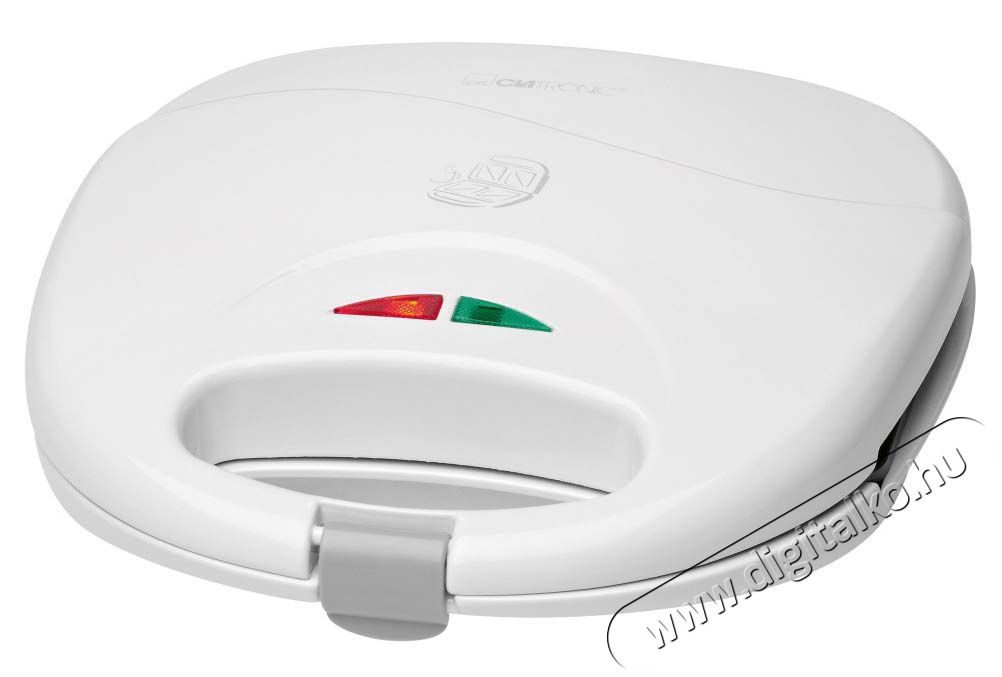 Clatronic ST 3477 szendvics s&uuml;tő - feh&eacute;r Konyhai term&eacute;kek - Konyhai kisg&eacute;p (s&uuml;t&eacute;s / főz&eacute;s / hűt&eacute;s / &eacute;telk&eacute;sz&iacute;t&eacute;s) - Melegszendvics / gofri s&uuml;tő - 347930
