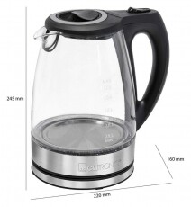 Clatronic WKS 3744 G V&iacute;zforral&oacute; - inox Konyhai term&eacute;kek - V&iacute;zforral&oacute; / teafőző - 359633