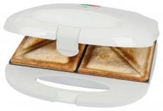 Clatronic ST 3813 feh&eacute;r szendvicss&uuml;tő Konyhai term&eacute;kek - Konyhai kisg&eacute;p (s&uuml;t&eacute;s / főz&eacute;s / hűt&eacute;s / &eacute;telk&eacute;sz&iacute;t&eacute;s) - Melegszendvics / gofri s&uuml;tő - 510346