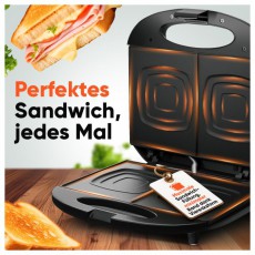 Clatronic ST 3814 fekete szendvicss&uuml;tő Konyhai term&eacute;kek - Konyhai kisg&eacute;p (s&uuml;t&eacute;s / főz&eacute;s / hűt&eacute;s / &eacute;telk&eacute;sz&iacute;t&eacute;s) - Melegszendvics / gofri s&uuml;tő - 510345