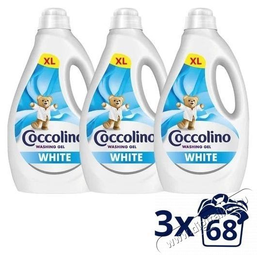 Coccolino White 3 x 2,72 l (204 mos&aacute;s) Mos&oacute;g&eacute;l H&aacute;ztart&aacute;s / Otthon / K&uuml;lt&eacute;r - Egy&eacute;b h&aacute;ztart&aacute;si term&eacute;k - 537592