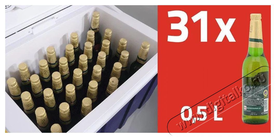 Compass 50l 230V / 12V mobil Konyhai term&eacute;kek - Hűtő, fagyaszt&oacute; (szabadon&aacute;ll&oacute;) - Hordozhat&oacute; hűtőt&aacute;ska - 523265