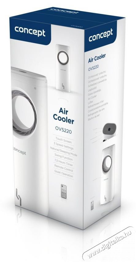 Concept OV5220 L&eacute;ghűtő H&aacute;ztart&aacute;s / Otthon / K&uuml;lt&eacute;r - Ventil&aacute;tor / L&eacute;gkondicion&aacute;l&oacute; - P&aacute;r&aacute;s&iacute;t&oacute; ventil&aacute;tor - 511884
