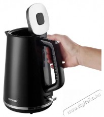 Concept RK2375 fekete Konyhai term&eacute;kek - V&iacute;zforral&oacute; / teafőző - 513013