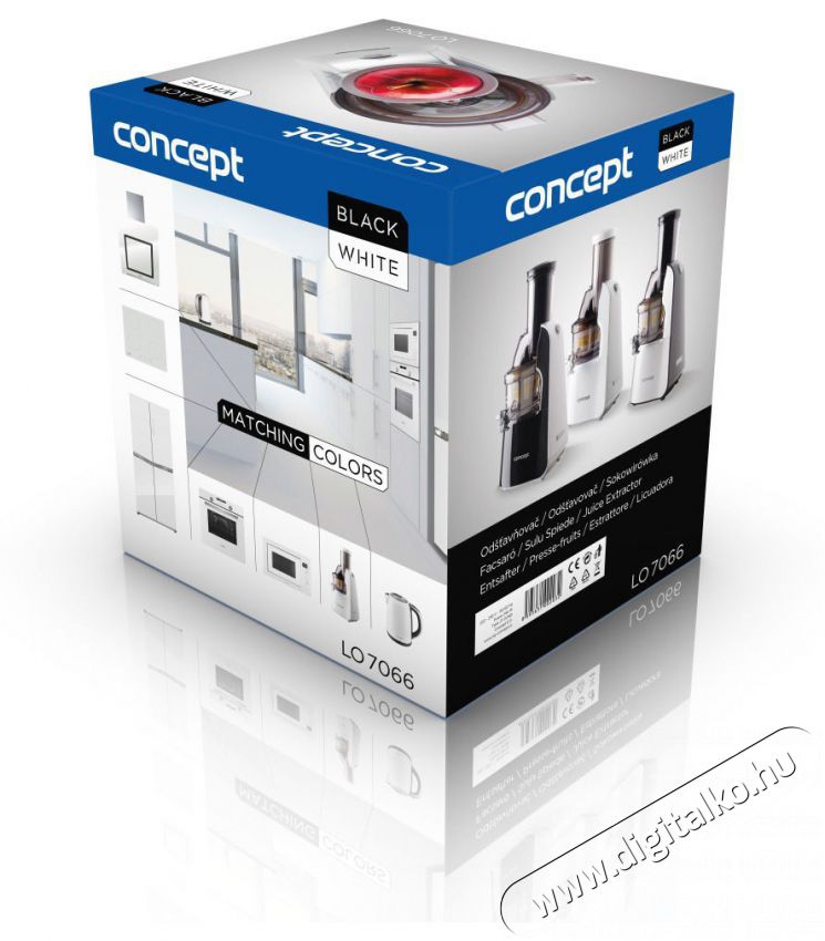 Concept LO-7066 Home Made Juice Konyhai term&eacute;kek - Konyhai kisg&eacute;p (elők&eacute;sz&iacute;t&eacute;s / feldolgoz&aacute;s) - Gy&uuml;m&ouml;lcs centrifuga / pr&eacute;s - 523325