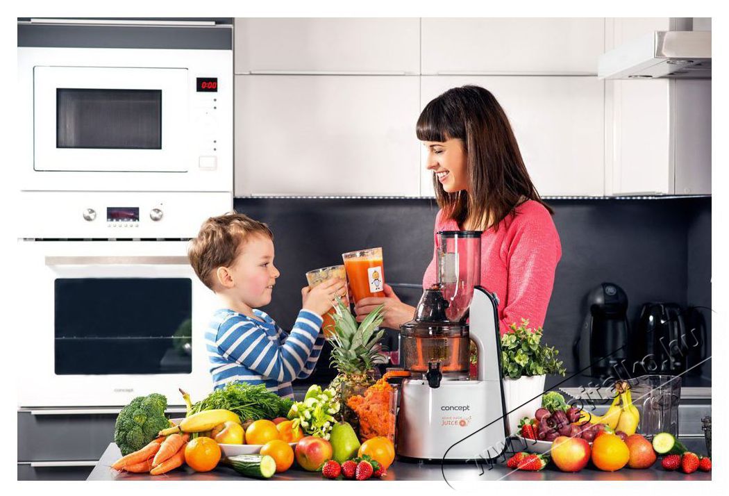 Concept LO-7066 Home Made Juice Konyhai term&eacute;kek - Konyhai kisg&eacute;p (elők&eacute;sz&iacute;t&eacute;s / feldolgoz&aacute;s) - Gy&uuml;m&ouml;lcs centrifuga / pr&eacute;s - 523325