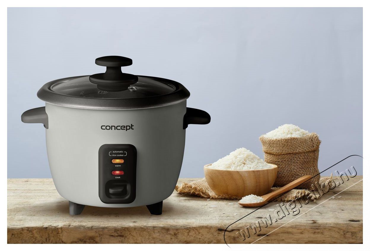 Concept RE1010 350W Konyhai kisg&eacute;p (s&uuml;t&eacute;s / főz&eacute;s / hűt&eacute;s / &eacute;telk&eacute;sz&iacute;t&eacute;s) Konyhai term&eacute;kek - Konyhai kisg&eacute;p (s&uuml;t&eacute;s / főz&eacute;s / hűt&eacute;s / &eacute;telk&eacute;sz&iacute;t&eacute;s) - Rizsfőző - 523310