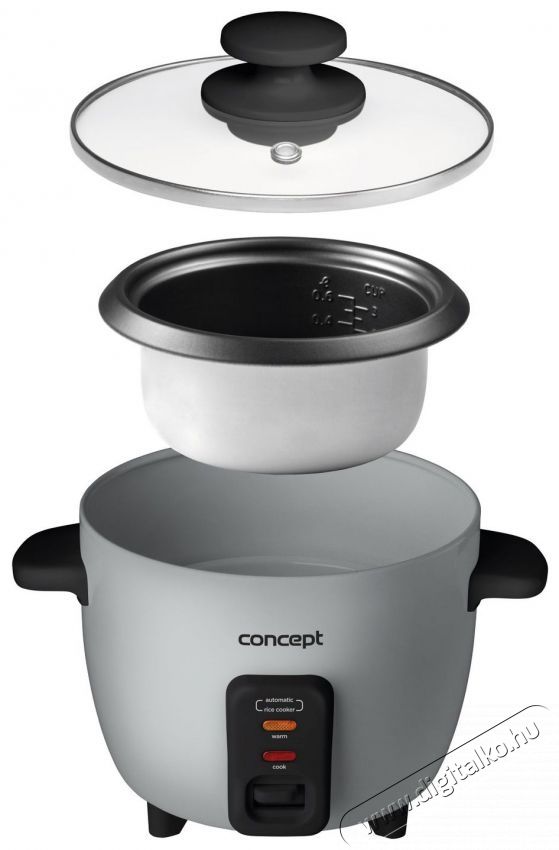 Concept RE1010 350W Konyhai kisg&eacute;p (s&uuml;t&eacute;s / főz&eacute;s / hűt&eacute;s / &eacute;telk&eacute;sz&iacute;t&eacute;s) Konyhai term&eacute;kek - Konyhai kisg&eacute;p (s&uuml;t&eacute;s / főz&eacute;s / hűt&eacute;s / &eacute;telk&eacute;sz&iacute;t&eacute;s) - Rizsfőző - 523310