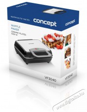 Concept VF3040 Konyhai term&eacute;kek - Konyhai kisg&eacute;p (s&uuml;t&eacute;s / főz&eacute;s / hűt&eacute;s / &eacute;telk&eacute;sz&iacute;t&eacute;s) - Melegszendvics / gofri s&uuml;tő - 523327