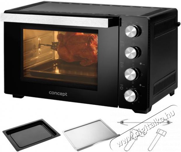 Concept ET6035bc Konyhai term&eacute;kek - S&uuml;tő-főzőlap, tűzhely (szabadon&aacute;ll&oacute;) - Mini s&uuml;tő / mini grill / mini konyha - 523345