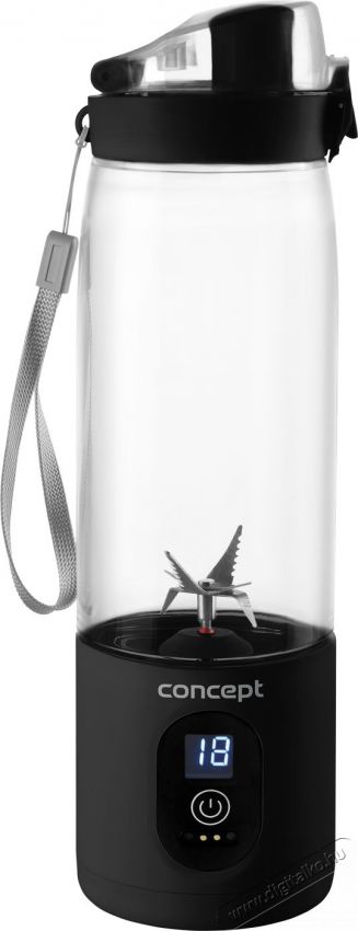 Concept SM4001 Smoothie FitMaker, fekete Konyhai kisg&eacute;p (elők&eacute;sz&iacute;t&eacute;s / feldolgoz&aacute;s) Konyhai term&eacute;kek - Konyhai kisg&eacute;p (elők&eacute;sz&iacute;t&eacute;s / feldolgoz&aacute;s) - Turmixg&eacute;p - 523307