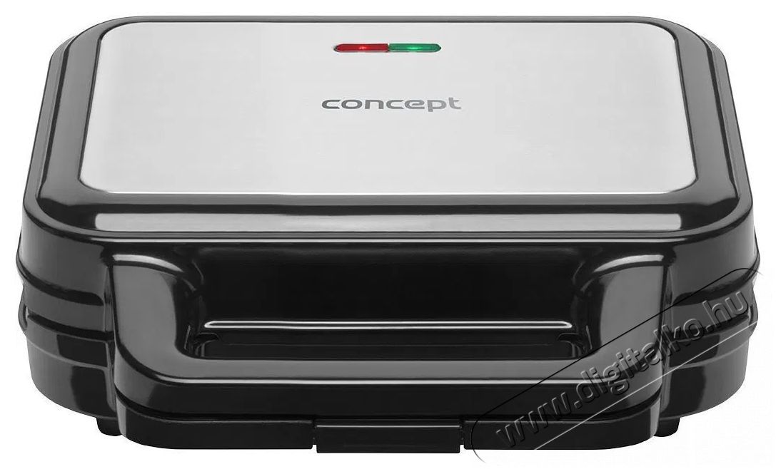 Concept SV3070 XXL 4 az 1-ben 900 W Konyhai term&eacute;kek - Konyhai kisg&eacute;p (s&uuml;t&eacute;s / főz&eacute;s / hűt&eacute;s / &eacute;telk&eacute;sz&iacute;t&eacute;s) - Melegszendvics / gofri s&uuml;tő - 523277