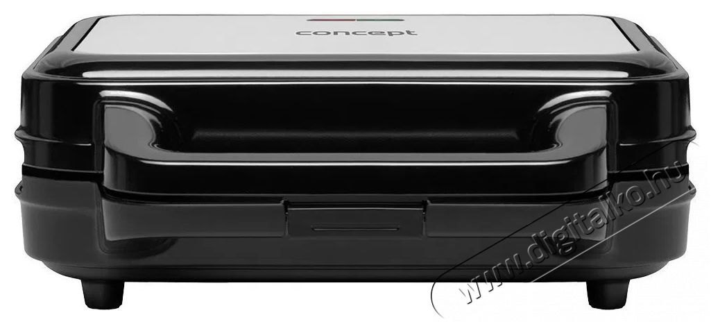 Concept SV3070 XXL 4 az 1-ben 900 W Konyhai term&eacute;kek - Konyhai kisg&eacute;p (s&uuml;t&eacute;s / főz&eacute;s / hűt&eacute;s / &eacute;telk&eacute;sz&iacute;t&eacute;s) - Melegszendvics / gofri s&uuml;tő - 523277