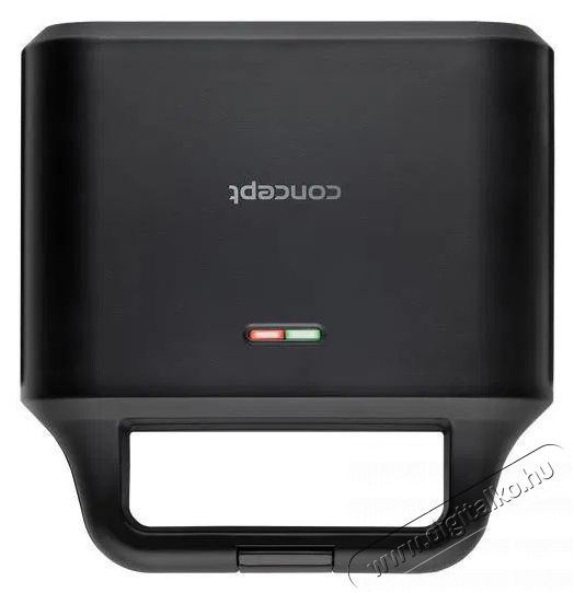 Concept SV3055 4in1 700 W szendvicss&uuml;tő Konyhai term&eacute;kek - Konyhai kisg&eacute;p (s&uuml;t&eacute;s / főz&eacute;s / hűt&eacute;s / &eacute;telk&eacute;sz&iacute;t&eacute;s) - Melegszendvics / gofri s&uuml;tő - 529342