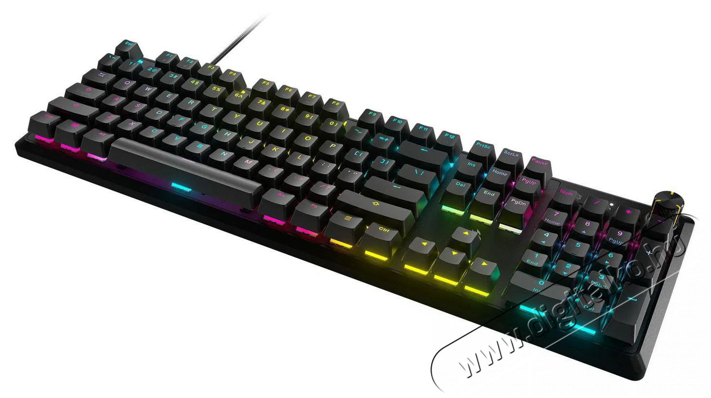 Corsair K70 CORE RGB Black (Red Linear) - US Iroda &eacute;s sz&aacute;m&iacute;t&aacute;stechnika - Billentyűzet / billentyűzet szett - Vezet&eacute;kes - 503335
