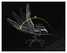 Corsair T1 RACE (2023) Leatherette Black and White Iroda &eacute;s sz&aacute;m&iacute;t&aacute;stechnika - Egy&eacute;b sz&aacute;m&iacute;t&aacute;stechnikai term&eacute;k - 518279