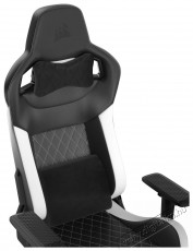 Corsair T1 RACE (2023) Leatherette Black and White Iroda &eacute;s sz&aacute;m&iacute;t&aacute;stechnika - Egy&eacute;b sz&aacute;m&iacute;t&aacute;stechnikai term&eacute;k - 518279