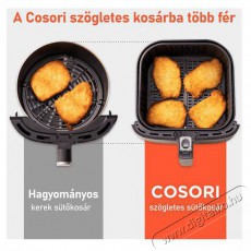 Cosori CP158-AF-RXW FORR&Oacute;LEVEGŐS S&Uuml;TŐ Konyhai term&eacute;kek - Konyhai kisg&eacute;p (s&uuml;t&eacute;s / főz&eacute;s / hűt&eacute;s / &eacute;telk&eacute;sz&iacute;t&eacute;s) - L&eacute;gkever&eacute;ses főzőg&eacute;p / elektromos kukta / multifunkci&oacute;s s&uuml;tő - 470521