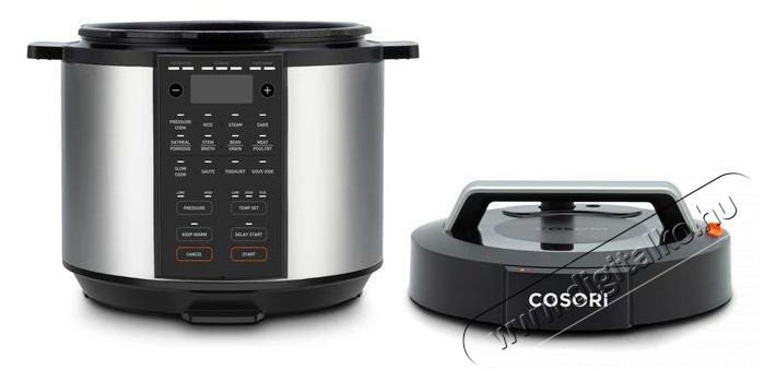 Cosori CMC-CO601-SEU Multicooker CMC 5, 7 l Konyhai term&eacute;kek - Konyhai kisg&eacute;p (s&uuml;t&eacute;s / főz&eacute;s / hűt&eacute;s / &eacute;telk&eacute;sz&iacute;t&eacute;s) - L&eacute;gkever&eacute;ses főzőg&eacute;p / elektromos kukta / multifunkci&oacute;s s&uuml;tő - 500758