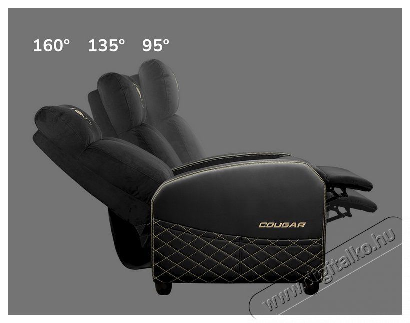 Cougar RANGER ELITE gold gamer sz&eacute;k Iroda &eacute;s sz&aacute;m&iacute;t&aacute;stechnika - Egy&eacute;b sz&aacute;m&iacute;t&aacute;stechnikai term&eacute;k - 518280