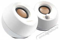 CREATIVE Pebble White Audio-Video / Hifi / Multimédia - Hangfal - Hangfalszett - Hangszóró kábel / csatlakozó - 523388