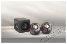 CREATIVE Pebble X Plus fekete Audio-Video / Hifi / Multim&eacute;dia - Hangfal - Hangfalszett - Hangfalszett - 523397