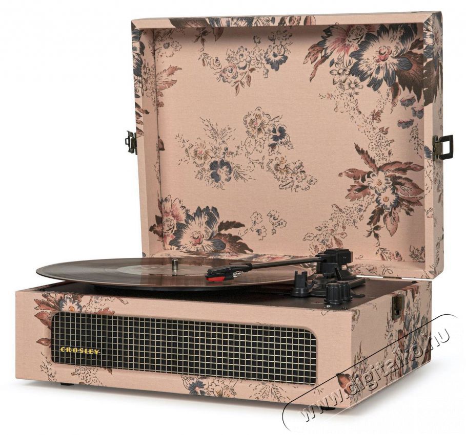 Crosley Voyager BT - Floral Audio-Video / Hifi / Multim&eacute;dia - Bakelit lemezj&aacute;tsz&oacute; - Bakelit lemezj&aacute;tsz&oacute; - 524603