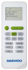 Daewoo DAC-12CHSDW-NK 12000 BTU kl&iacute;ma, Wi-Fi, A++, Ez&uuml;st ion szűrők, ECO m&oacute;d, iFeel, Feh&eacute;r H&aacute;ztart&aacute;s / Otthon / K&uuml;lt&eacute;r - Ventil&aacute;tor / L&eacute;gkondicion&aacute;l&oacute; - Split kl&iacute;ma - 536349