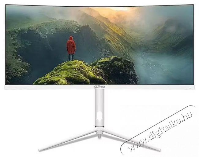 Dahua LM30-E330CW 30  &Iacute;velt gamer monitor, 200 Hz, 2560x1080, VA, 21:9 Iroda &eacute;s sz&aacute;m&iacute;t&aacute;stechnika - Monitor - 21:9 Ultrawide monitor - 533229
