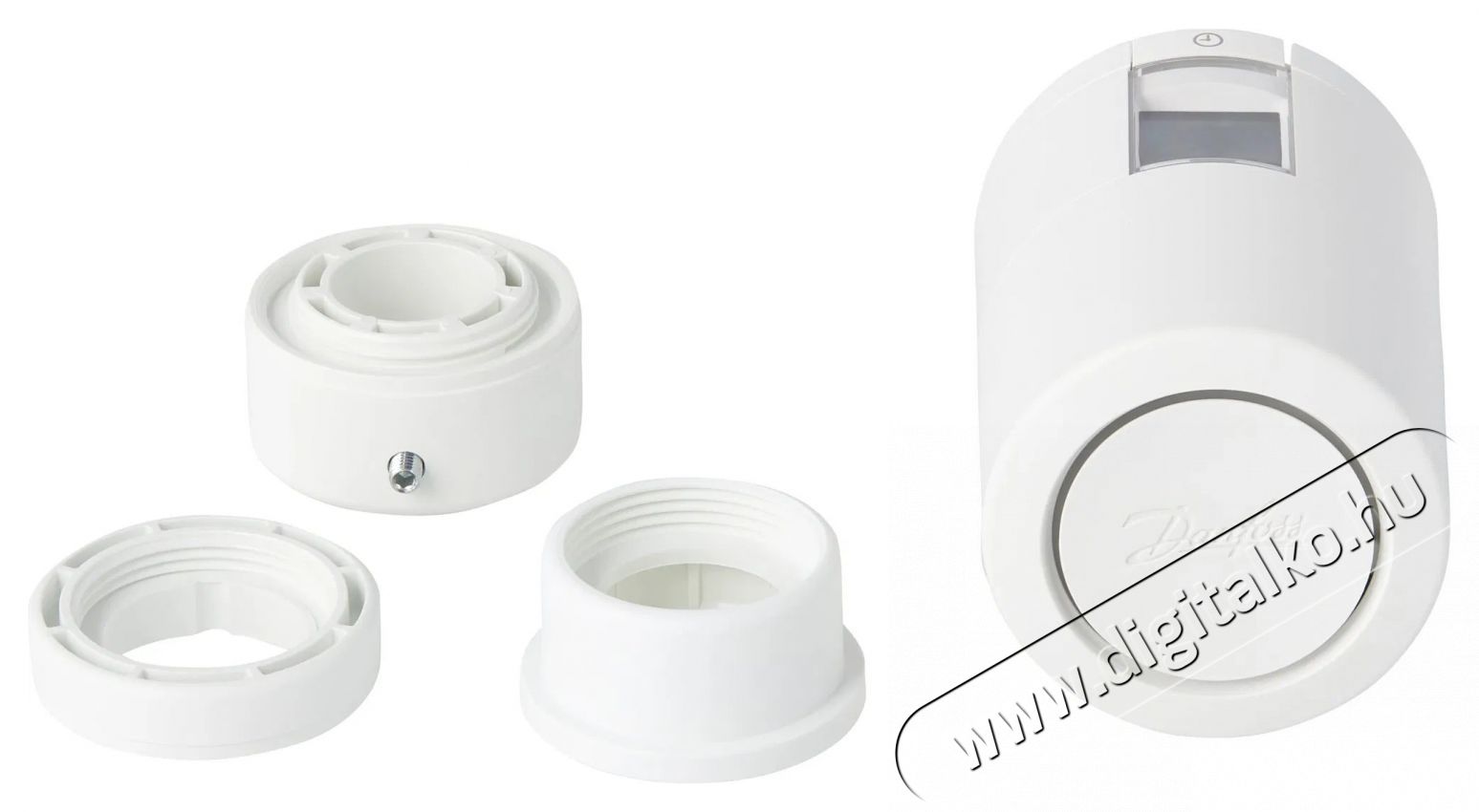 Danfoss  Eco BT feh&eacute;r Termoszt&aacute;t H&aacute;ztart&aacute;s / Otthon / K&uuml;lt&eacute;r - Okos otthon - Kieg&eacute;sz&iacute;tő - 519348