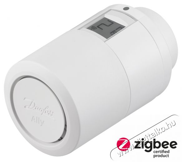 Danfoss  Ally eTRV Zigbee 014G2460 H&aacute;ztart&aacute;s / Otthon / K&uuml;lt&eacute;r - Okos otthon - Termoszt&aacute;t - 519347