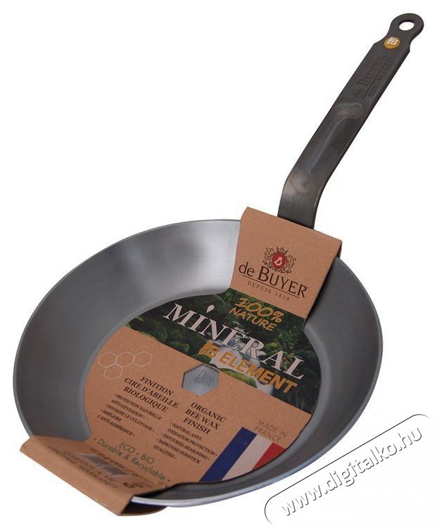 De Buyer MINI Mineral B Element DB561212 12cm Konyhai term&eacute;kek - Ed&eacute;ny - Serpenyő - 527125
